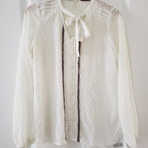 Matilda Jane sheer blouse